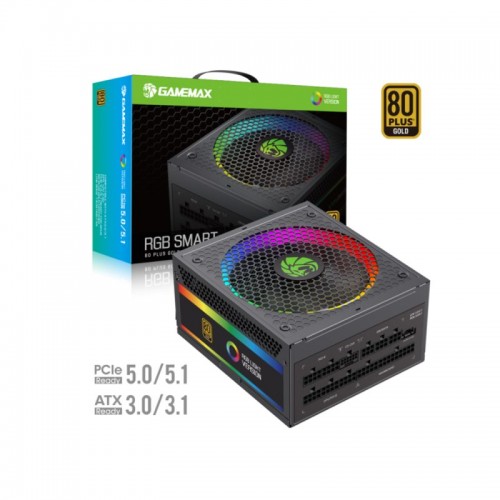 Блок питания Gamemax RGB-Smart 750 PRO Gold