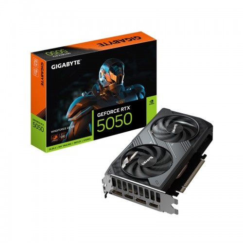 Видеокарта Gigabyte (GV-N5050WF2OC-8GD) RTX5050 WINDFORCE OC 8G