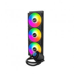 Кулер с водяным охлаждением Huntkey GX360R Atlas Shark Black