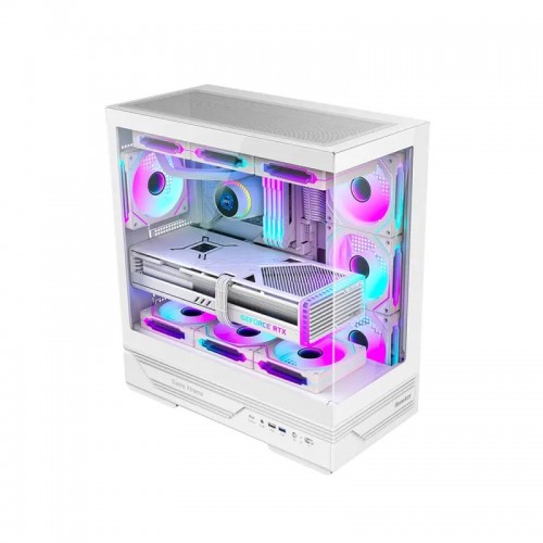 Компьютерный корпус Huntkey GX760A Fortune White без Б/П