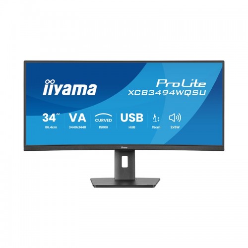 Монитор iiyama ProLite PL3494WQ XCB3494WQSU-B1 34\