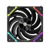 Комплект кулеров для компьютерного корпуса 1STPLAYER XF7 BLACK COMBO 3в1