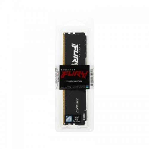 Модуль памяти Kingston FURY Beast KF432C16BB/8WP DDR4 8GB 3200MHz Чёрный