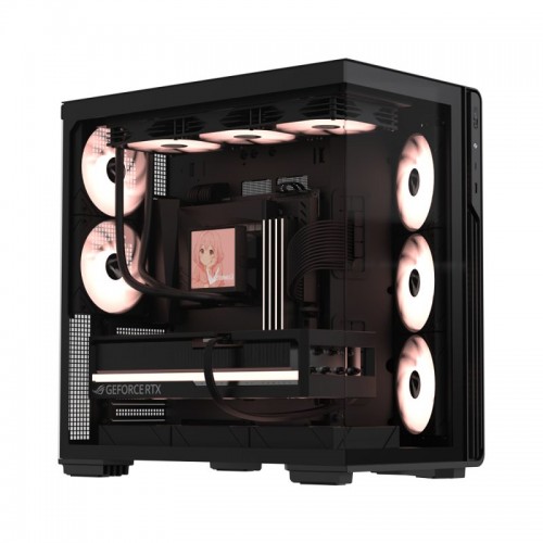 Компьютерный корпус Formula V Crystal Z7 PA Black без Б/П