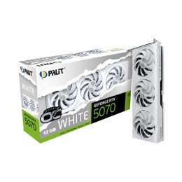 Видеокарта PALIT RTX5070 WHITE OC 12GB (NE75070U19K9-GB2050W)