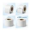 Термоэтикетки в рулоне Europrint EPLE-100.150.300.40 (2 рулона)