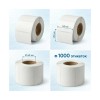 Термоэтикетки в рулоне Europrint EPLE-43.25.1000.40 (5 рулонов)