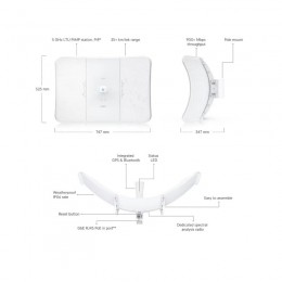 Беспроводная точка доступа Ubiquiti LTU-XR