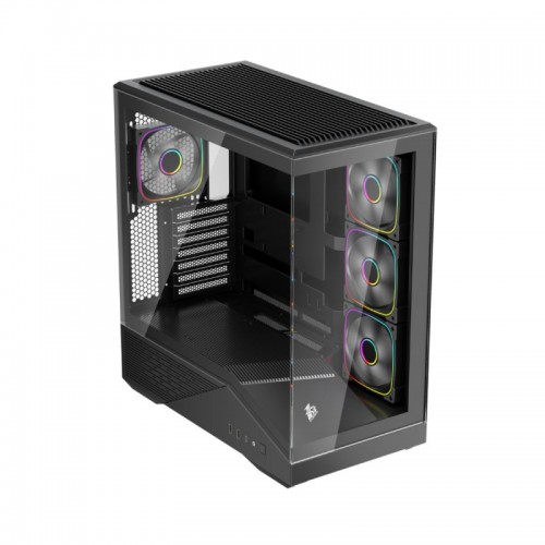 Компьютерный корпус 1STPLAYER FIREBASE GM7 Black без Б/П