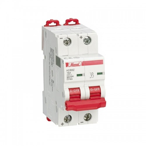 Автоматический выключатель Himel HDB9Z 2Р 4А С 500В DC
