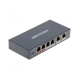 Коммутатор Hikvision DS-3E0106P-E/M(B)