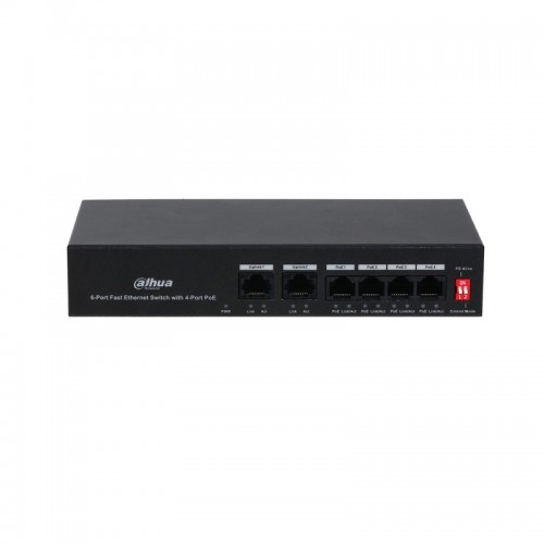 Коммутатор Dahua DH-S3006-4ET-45