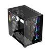 Компьютерный корпус 1STPLAYER BV7 Black без Б/П