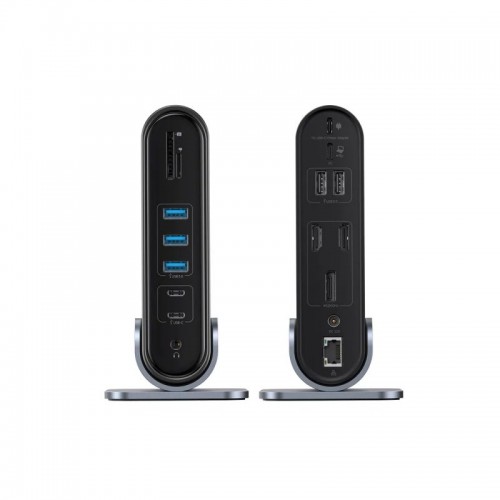 Док-станция Baseus UnionJoy 17-Port Triple Grey (B00532304811-00)