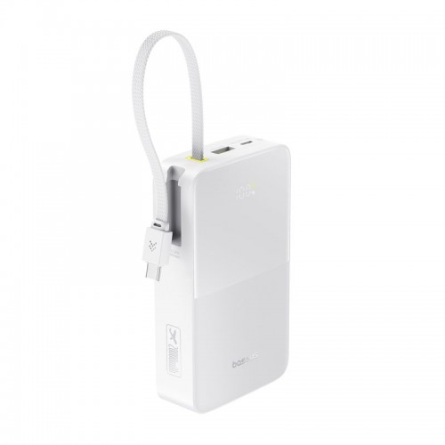 Портативный внешний аккумулятор Baseus EnerFill FC51 Bipow2 Pro 20000mAh 22.5W White (E0027700)