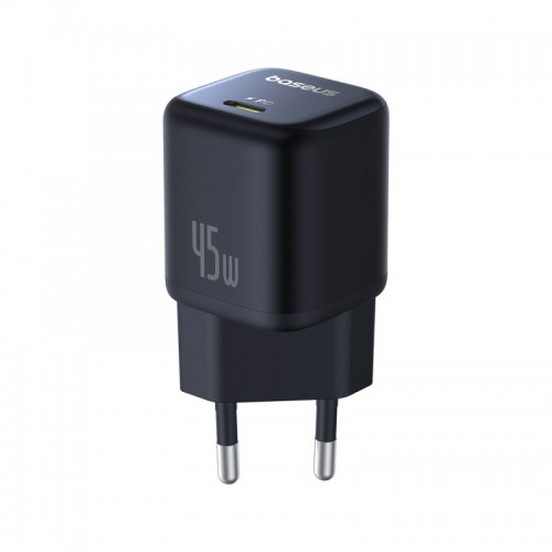 Адаптер питания Baseus PicoGo GaN 1C 45W Black (P10176800123-00)