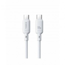 Интерфейсный кабель Baseus Silky Type-C to Type-C 100W 2m White (P10377704213-01)