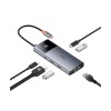 Док-станция Baseus Metal Gleam Series II 6-in-1 Grey (B00061802813-00)