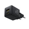 Адаптер питания Baseus Palm C+U 20W EU Black( в комлпекте кабель Type-c) (P10111608113-01)