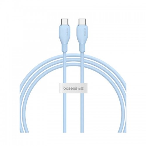 Интерфейсный кабель Baseus Ultra-Fast USB-C to USB-C 100W 1m Blue (P10376302312-01)
