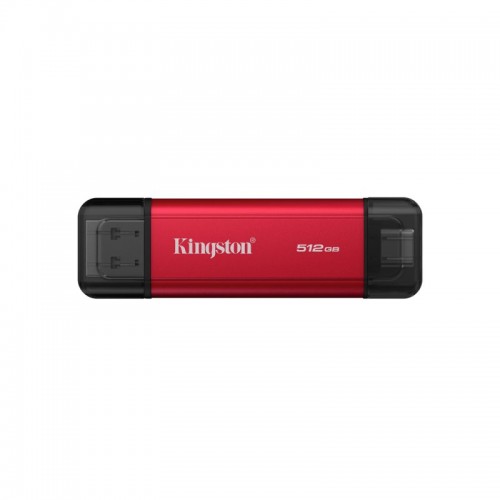 Внешний SSD диск Kingston 512GB Dual Portable Красный