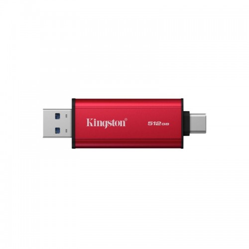 Внешний SSD диск Kingston 512GB Dual Portable Красный