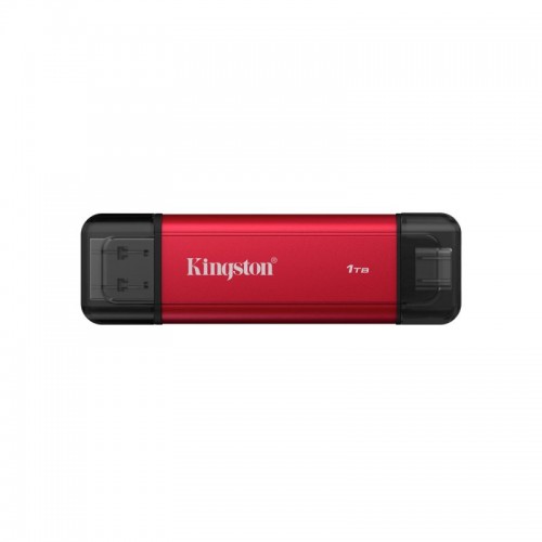 Внешний SSD диск Kingston 1TB Dual Portable Красный