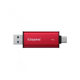 Внешний SSD диск Kingston 1TB Dual Portable Красный