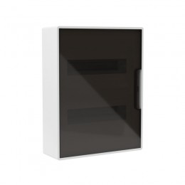 Щиток настенный FRAME белый DKC F24W1WD 24 модуля с тонированной дверцей