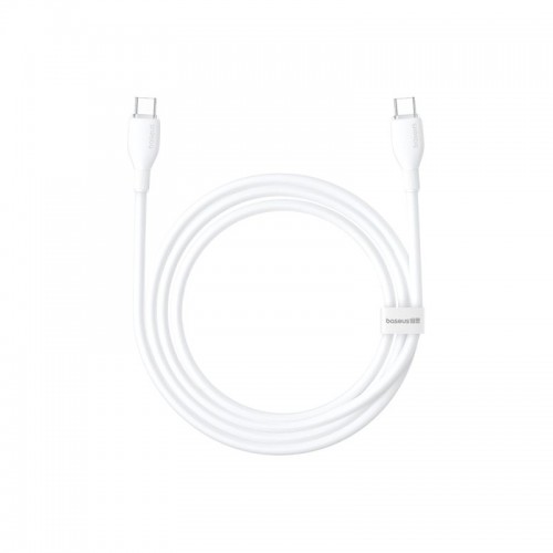 Интерфейсный кабель Baseus Ultra-Fast USB-C to USB-C 100W 1m Stellar White (P10376302222-03)