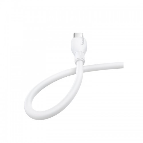 Интерфейсный кабель Baseus Ultra-Fast USB-C to USB-C 100W 1m Stellar White (P10376302222-03)