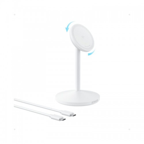 Беспроводное зарядное устройство Anker MagGo (Single Stand) (A25X1H21) Белый