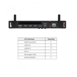 Встраиваемый компьютер OPS MAXHUB MT71F