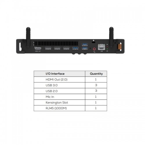 Встраиваемый компьютер OPS MAXHUB MT71F