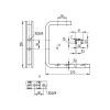 Легкая консоль потолочная DKC FBA3020
