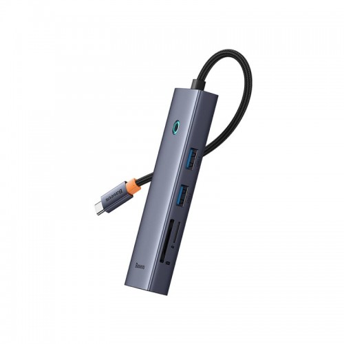Док-станция Baseus UltraJoy Series 7-Port HUB Docking Station Space Grey