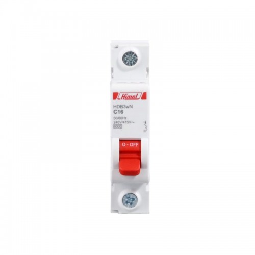 Автоматический выключатель Himel HDB3w 1Р 25А х-ка B 4,5кА