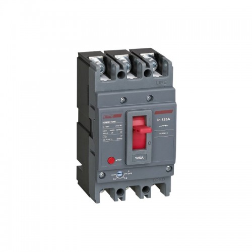 Автоматический выключатель Himel HDM3SV-125B 3P 125A 25kA с регулировкой