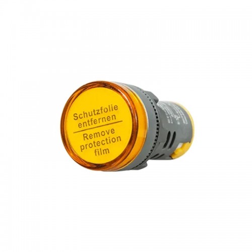 Сигнальная лампа Himel 22мм AC 240В жёлтая