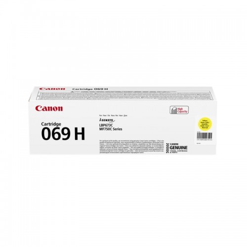 Картридж Canon CARTRIDGE 069H Yellow