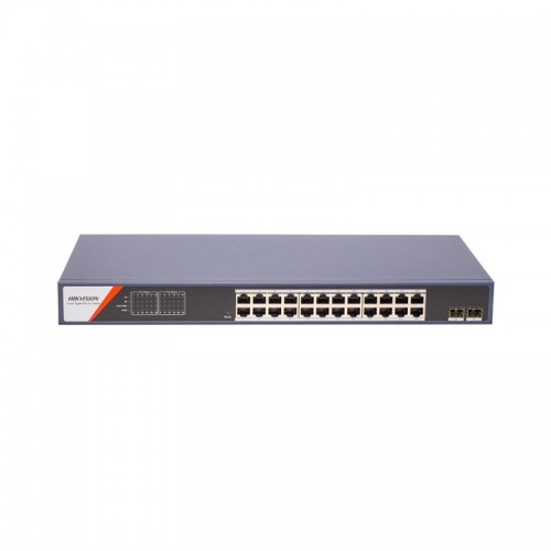 Коммутатор Hikvision DS-3E1526P-SI-24P2F