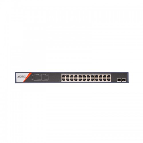 Коммутатор Hikvision DS-3E1526P-SI-24P2F