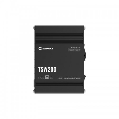 Сетевой шлюз Teltonika (КОММУТАТОР) TSW200 POE+ SWITCH 8 GBE, 2SFP,2 SFP PORTS