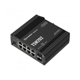 Сетевой шлюз Teltonika TSW202 POE+ L2 MANAGED SWITCH 8 GBE, 2 S