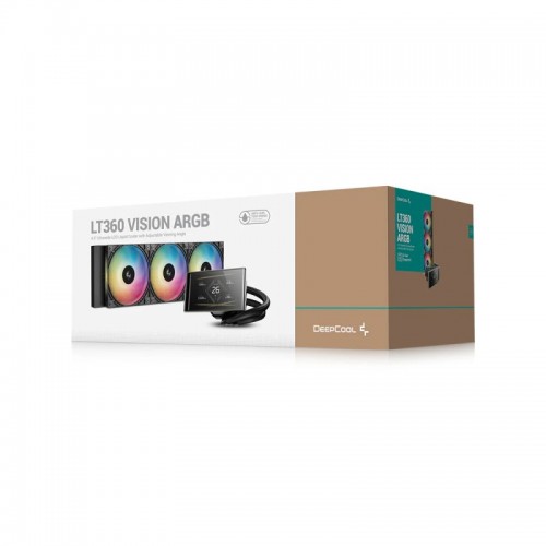 Кулер с водяным охлаждением Deepcool LT360 VISION ARGB