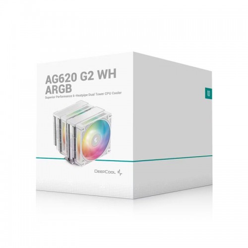 Кулер для процессора Deepcool AG620 G2 WH ARGB