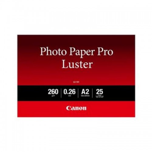 Глянцевая фотобумага Canon LU-101 Pro Luster A2 25 шт.