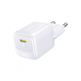 Адаптер питания Baseus FN22 1C 30W EU Moon White (E0123101)
