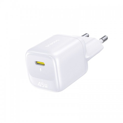 Адаптер питания Baseus FN22 1C 45W EU Moon White (E0123301)