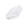 Адаптер питания Baseus EnerFill FH21 Desktop Charging Station 4C+2U 120W EU Moon White